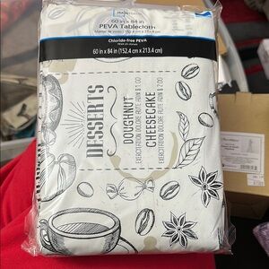 Mainstays PEVA Tablecloth with Print